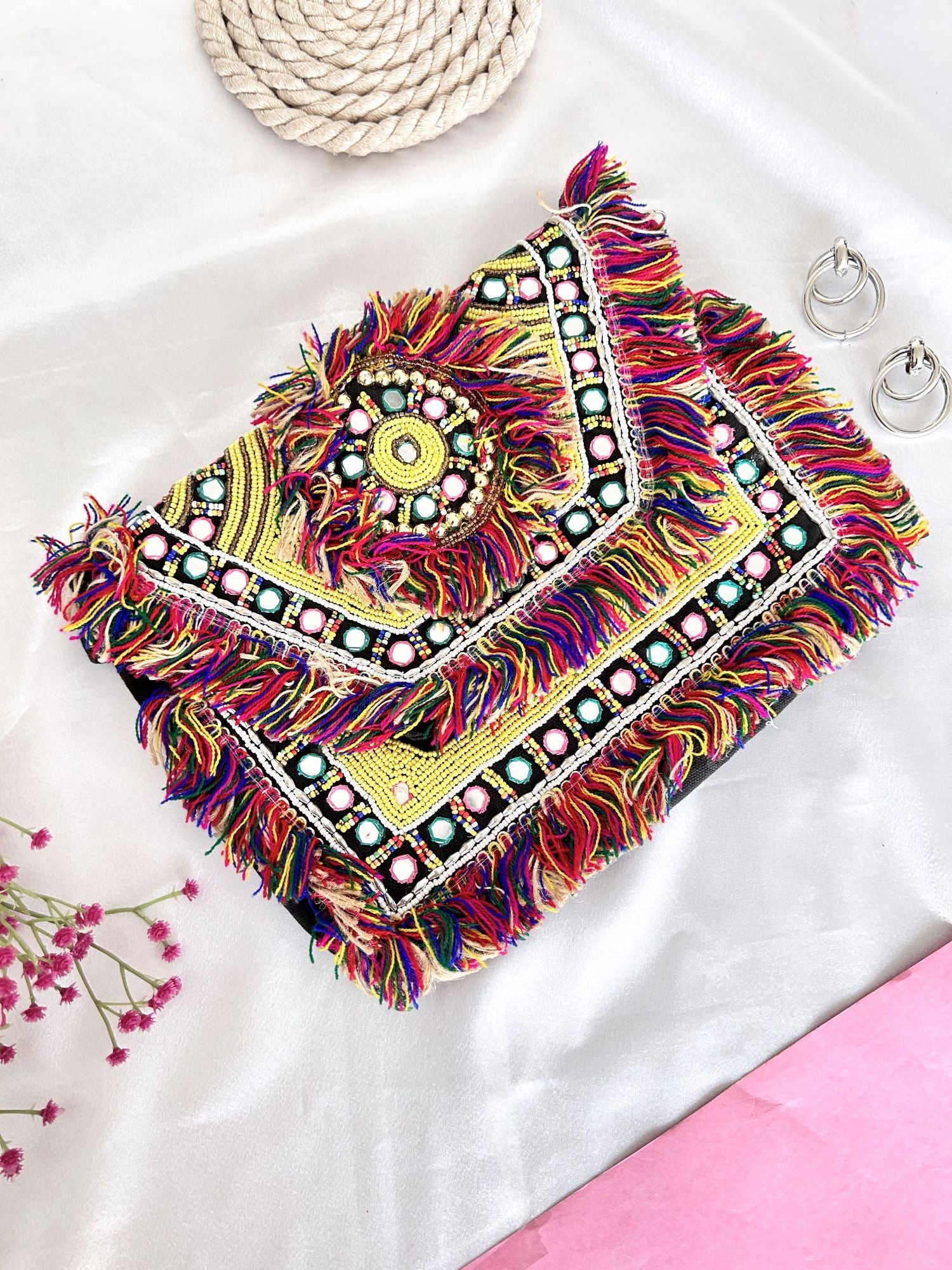 Brand New Fashionable Bags Multicolor Handmade Boho Fashion