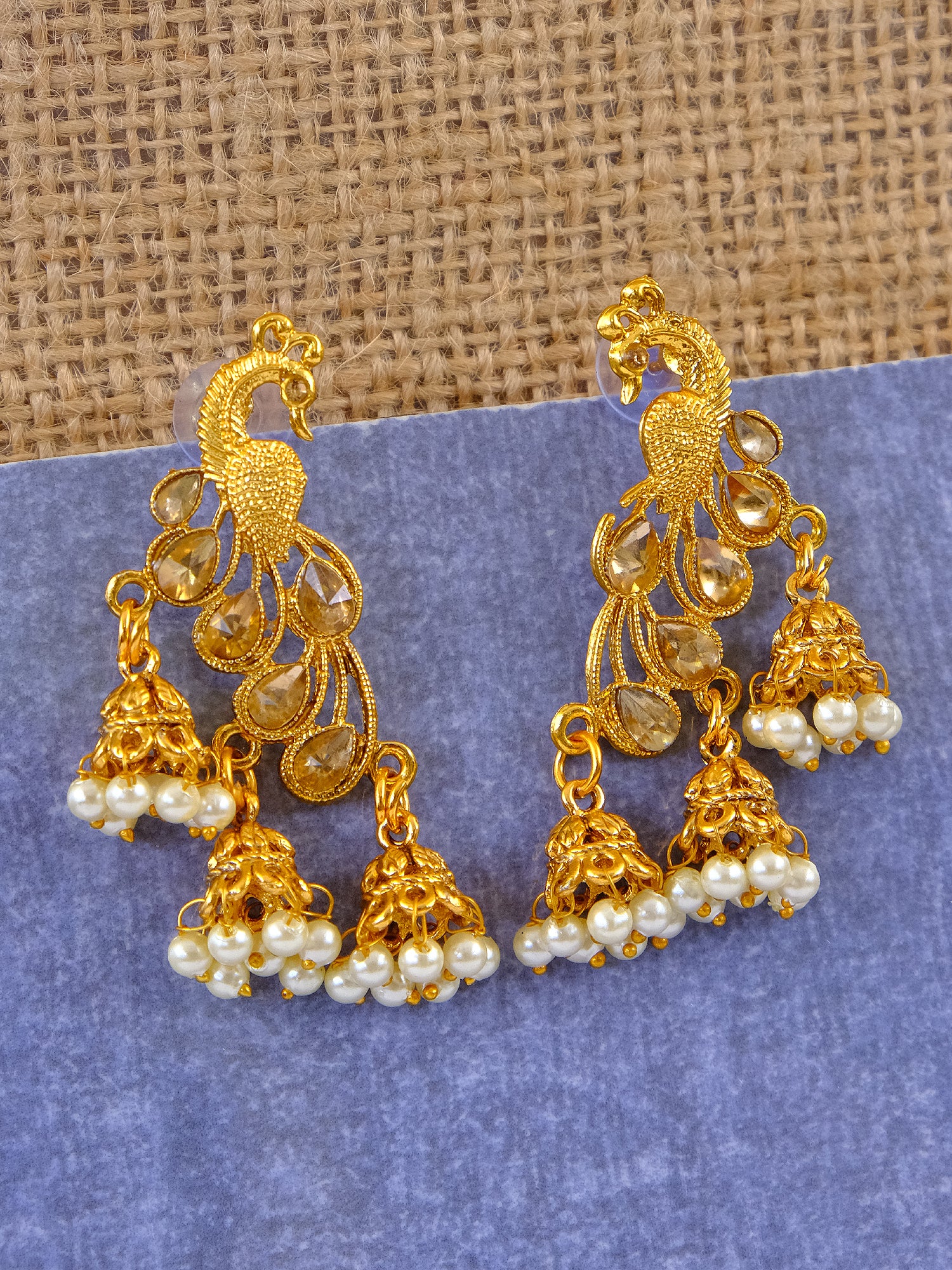 Jhumki Earrings Jimikki Kammal Design Images Plain Kerala Gold