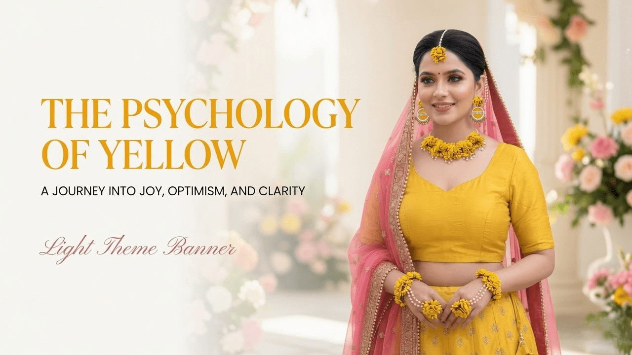 The Psychology of Yellow: Why Every Bride Glows More in Haldi Jewellery