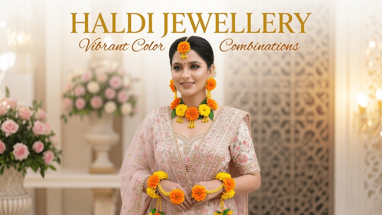 Trending Color Combinations for Haldi Jewellery in 2026