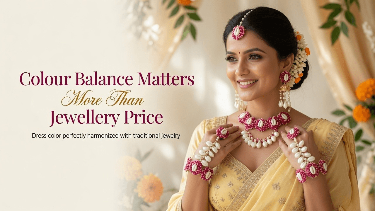 The Secret to a Beautiful Bridal Look Is Colour, Not Price