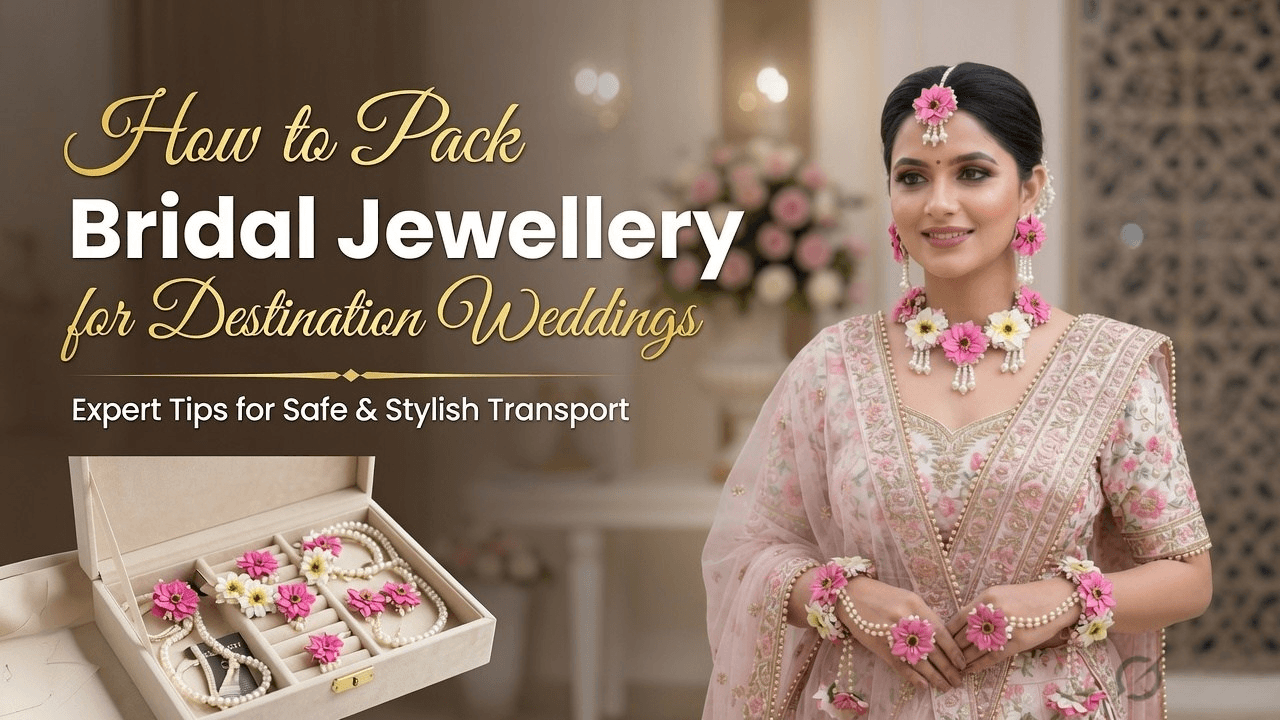 How to Pack Bridal Jewellery for Destination Weddings