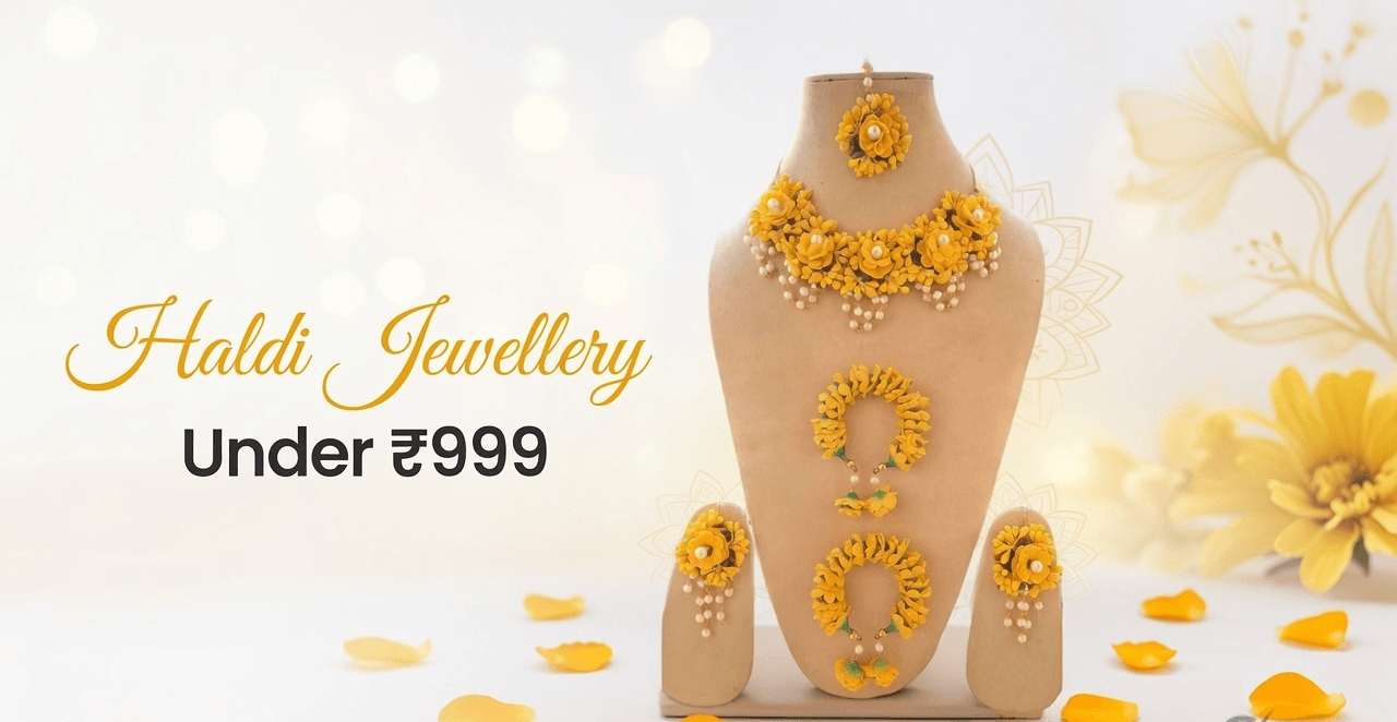 Haldi Jewellery Under ₹999 for Budget Brides (2026 Guide)