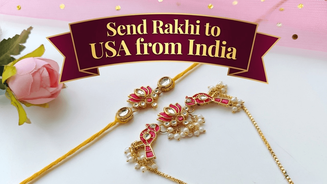 Send Rakhi to USA Online – Handmade Rakhi with Fast Delivery