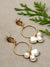 White Pearl Gold-Toned Dangler Earring