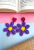 Rainbow Petals Earrings-Multicolored Handmade Beaded Floral Earrings