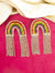 Rainbow Handmade Beaded Earrings for Women