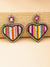 Cascaded Love Earrings- Handcrafted Beaded Earrings for Girls & Women
