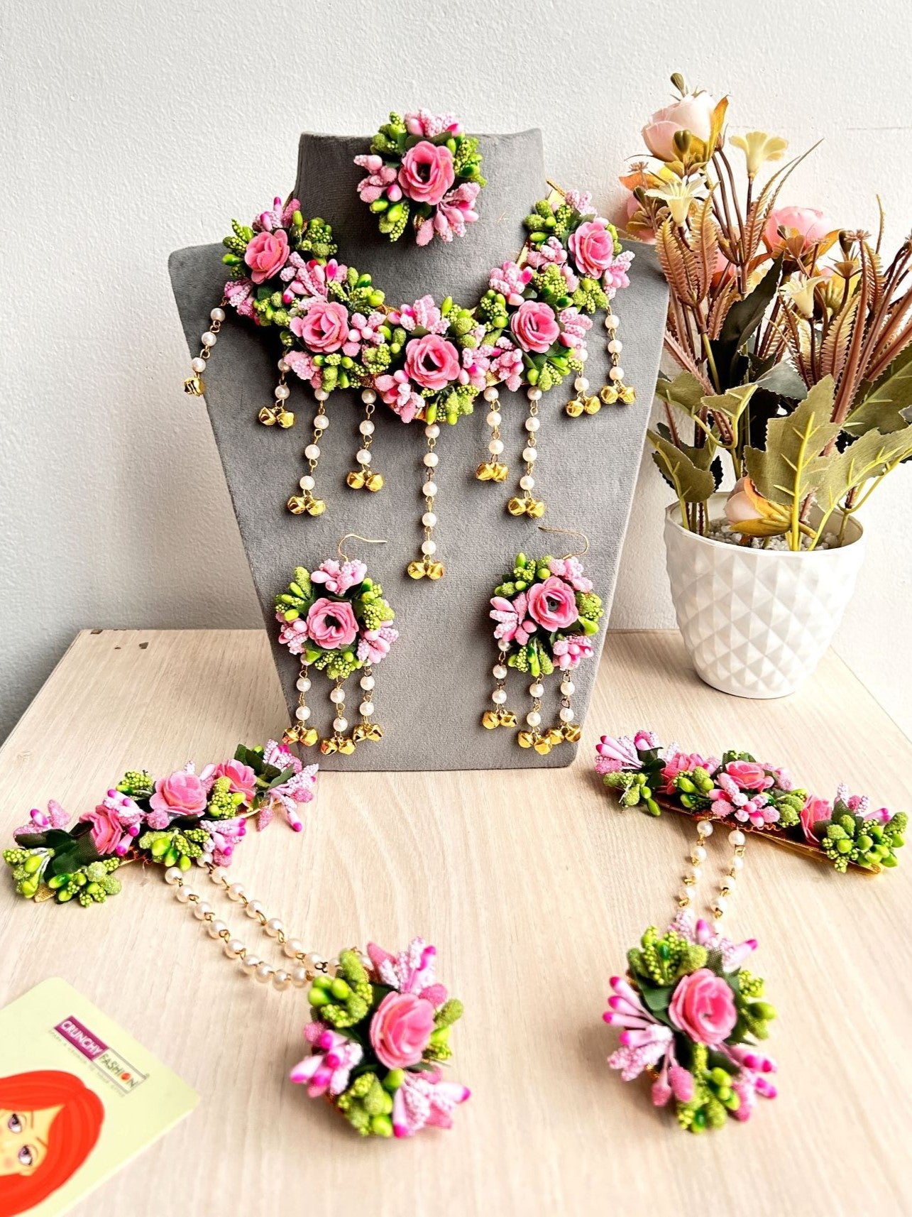 Baby Shower Artificial Flower Jewellery Flipkart Artificial Flower