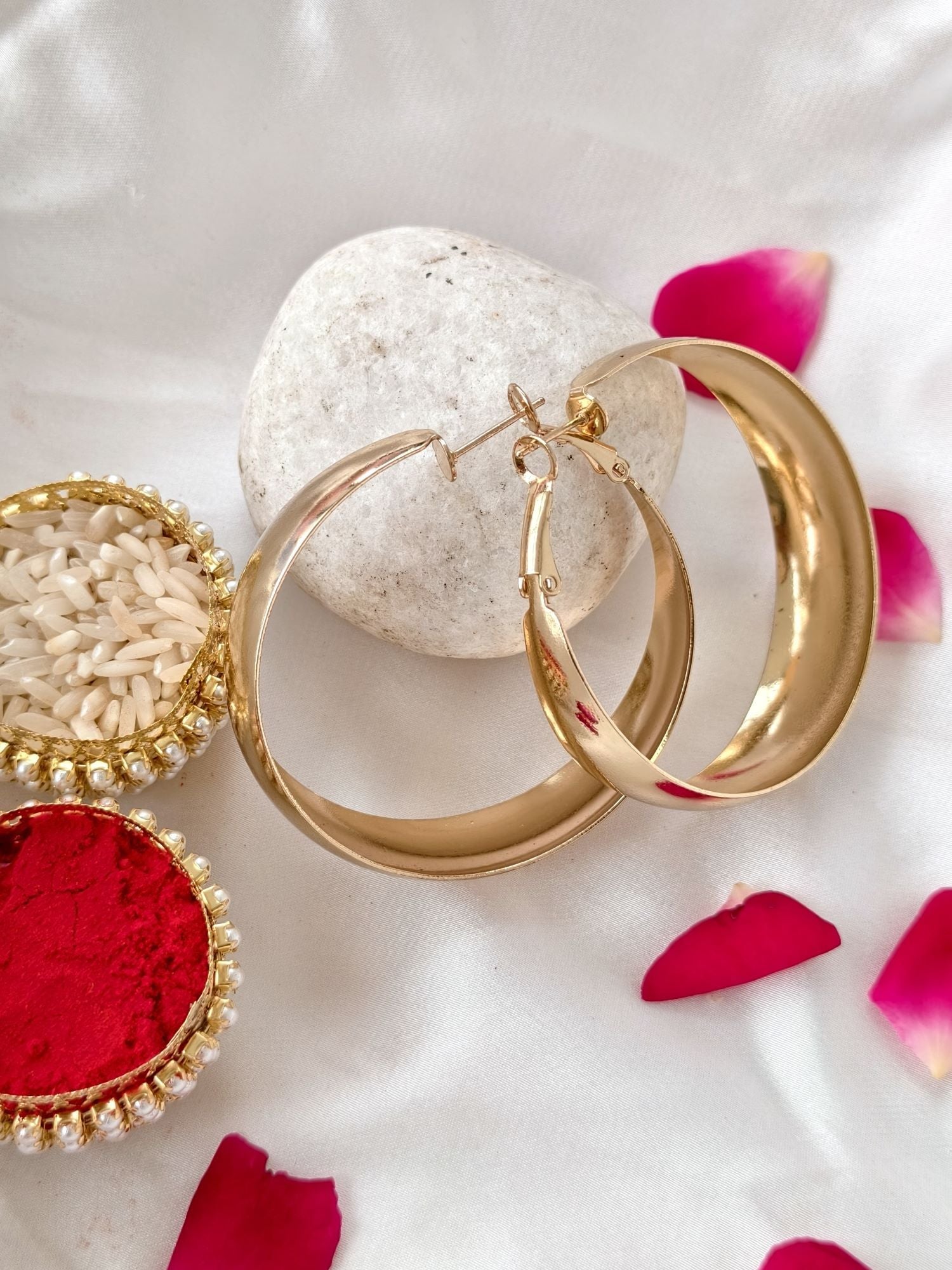 Elephant Kundan Rakhi hamper set of 2 for brother and bhabhi