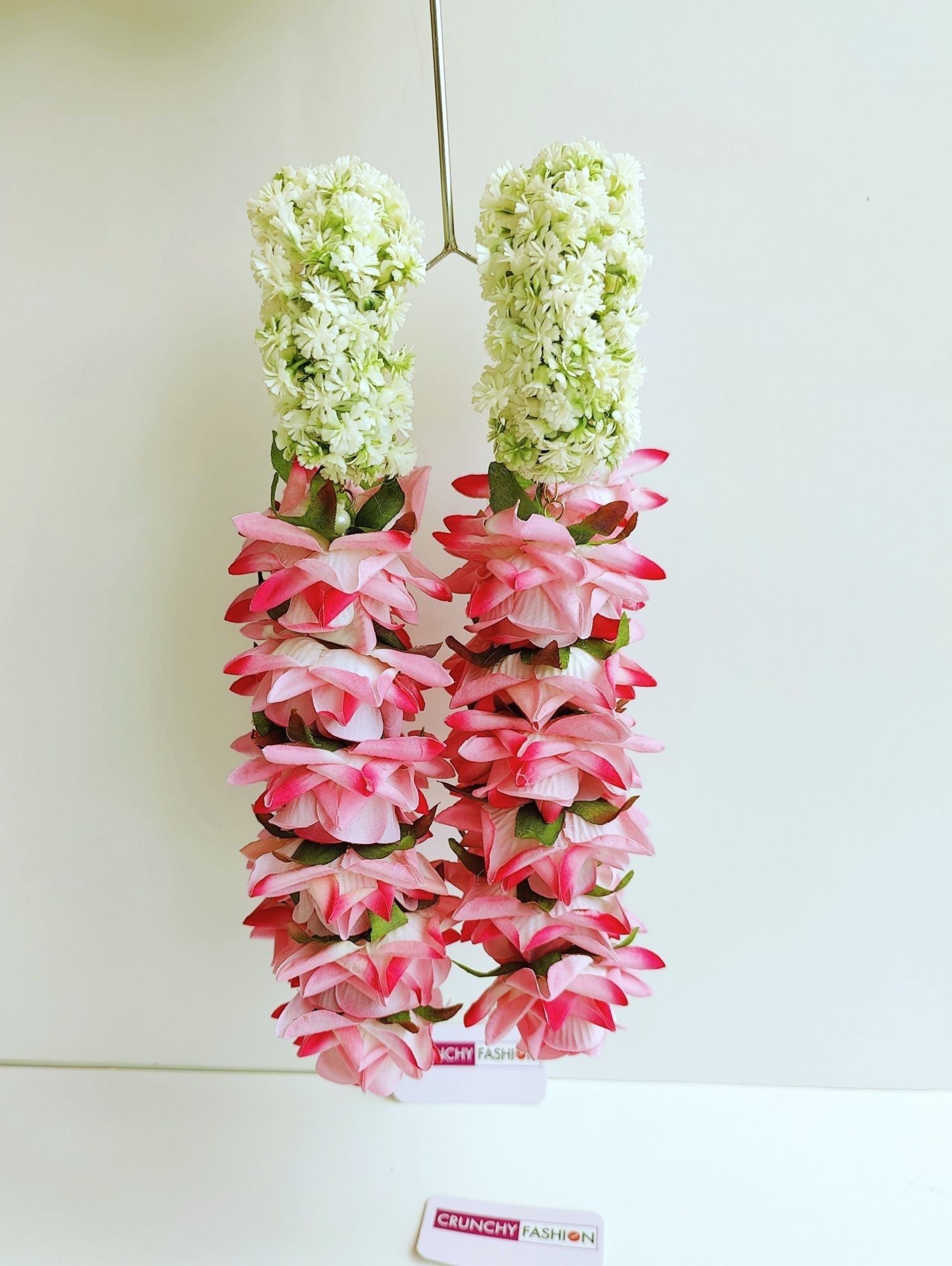 Purple Bridal Kaleere with pink-white roses, pearl accents for Haldi, Mehandi, Baby Shower, | wedding on Shopify