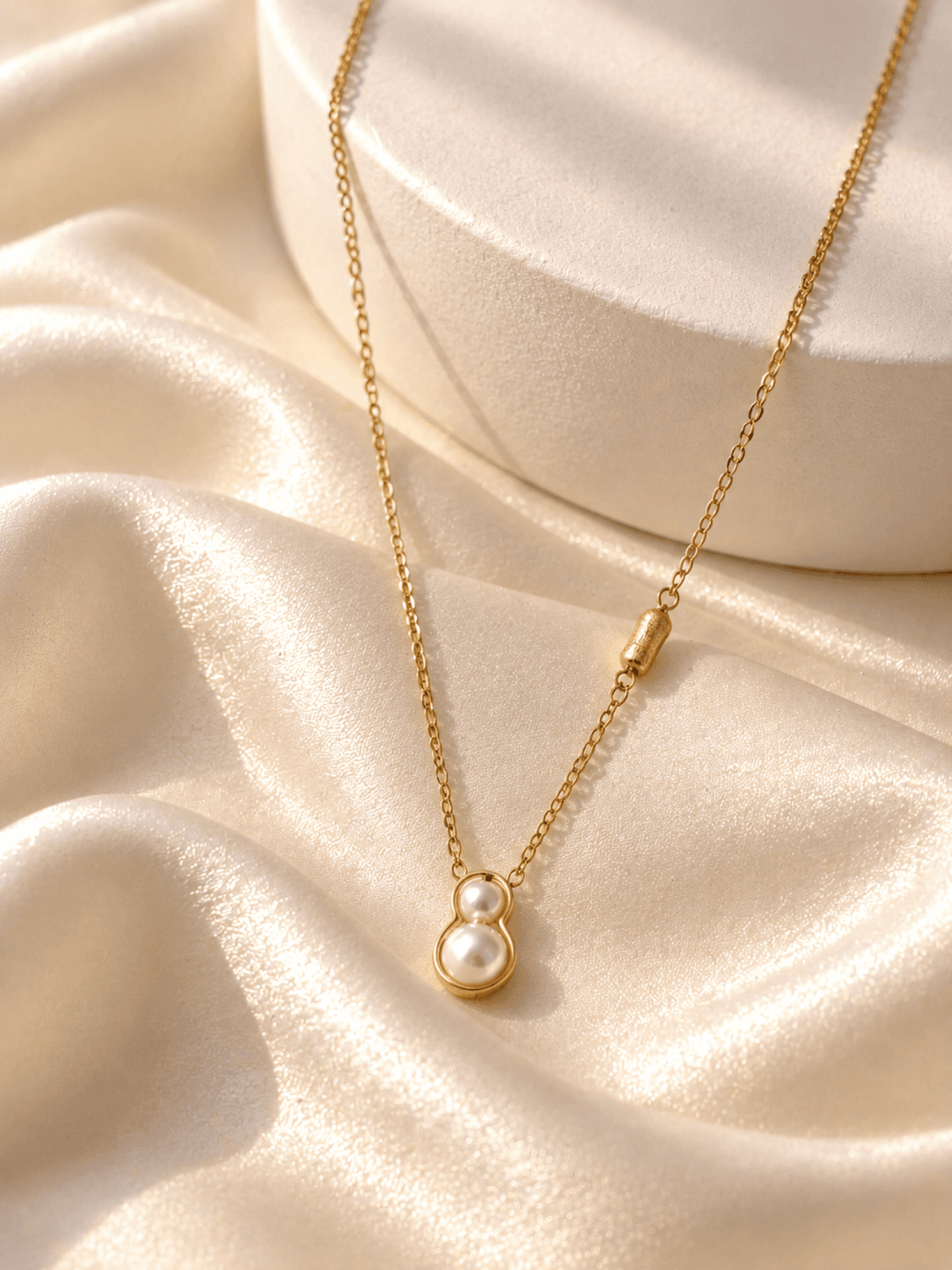 Gold plated crystal girl pendant necklace for women, designer cable chain, anti-tarnish, perfect for parties