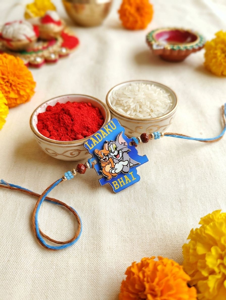 Ladaku Bhai Kids Rakhi Bracelet – Cute Rakhi for Brother 2026