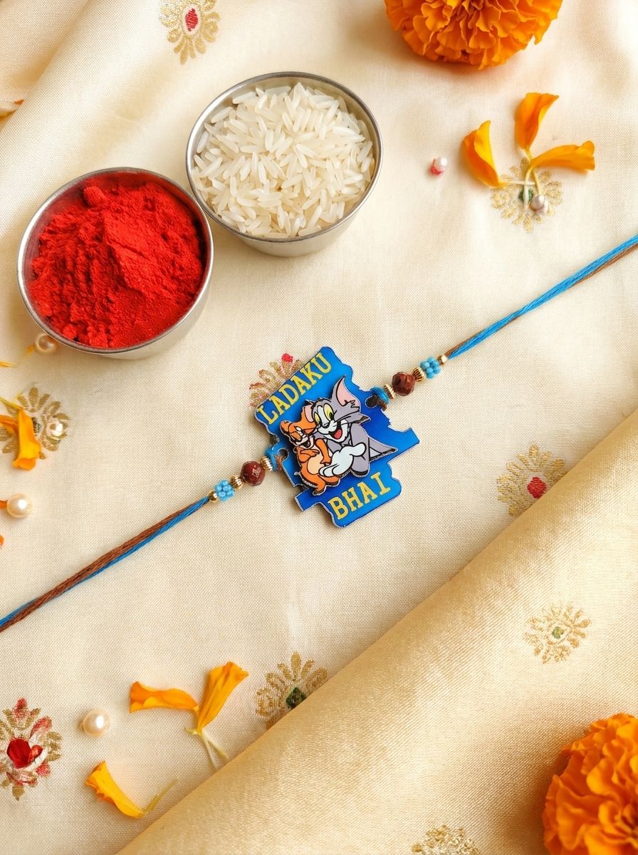 Ladaku Bhai Kids Rakhi Bracelet – Cute Rakhi for Brother 2026