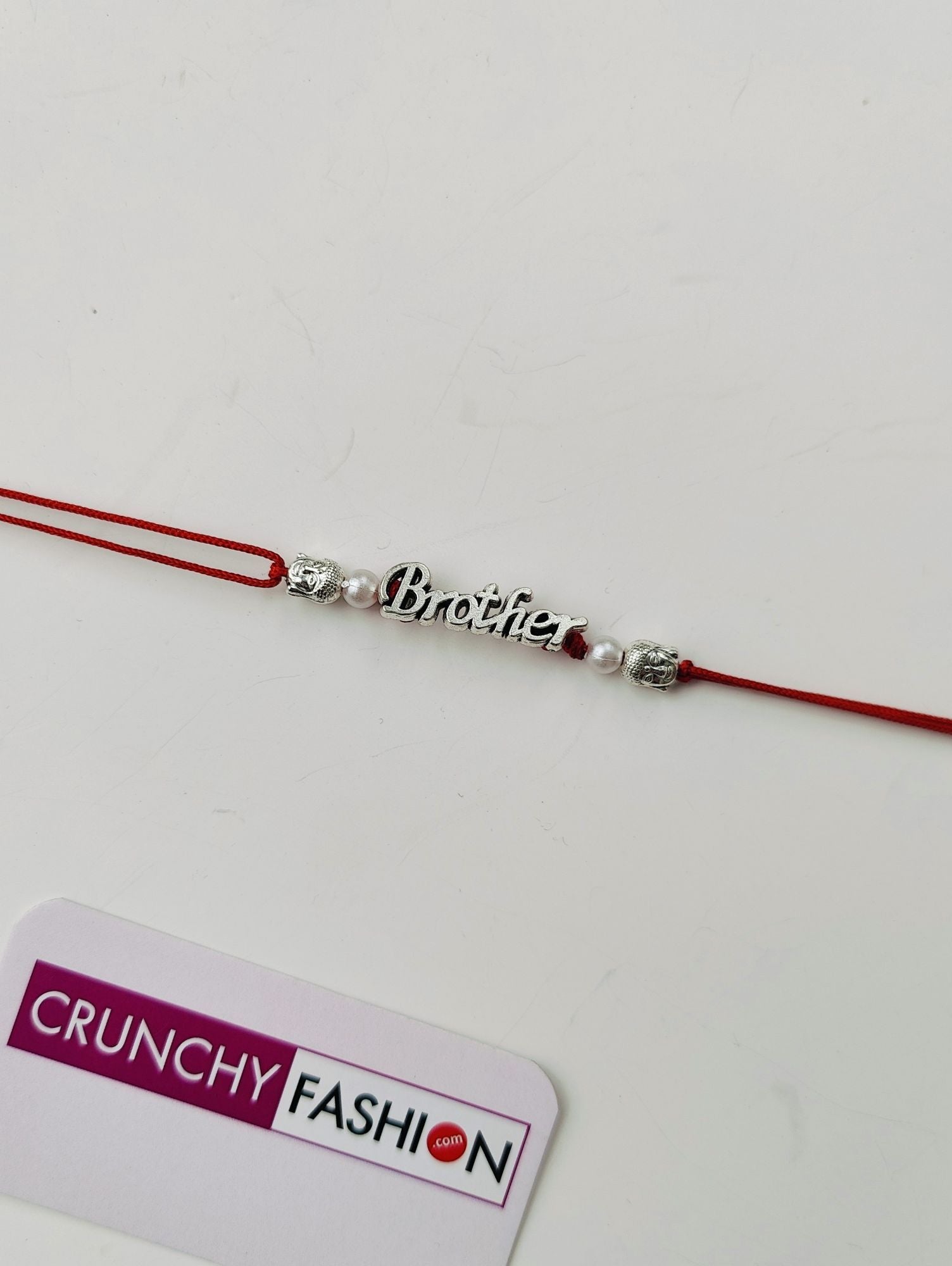 Oxidised Silver Alphabet Designer Rakhi 2026 Set