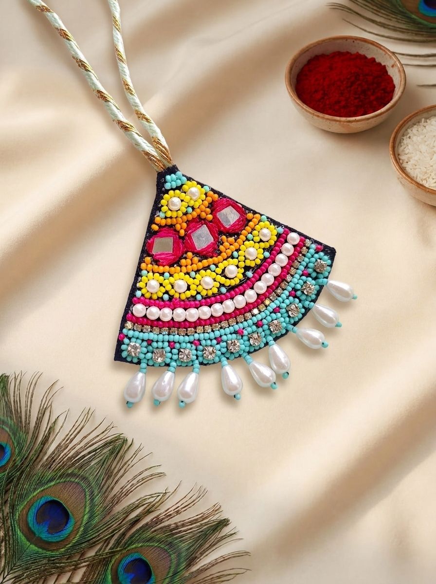 Handmade Multicolor Lumba Rakhi Designs for Bhabhi – Rakhi 2026 Collection