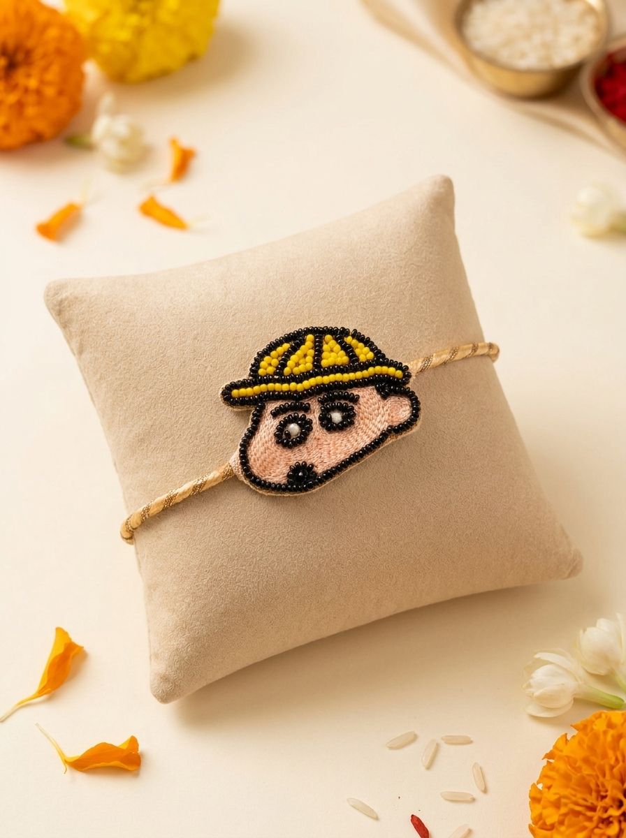 Shinchan Handmade Kids Rakhi Bracelet – Rakhi Online for Raksha Bandhan 2026