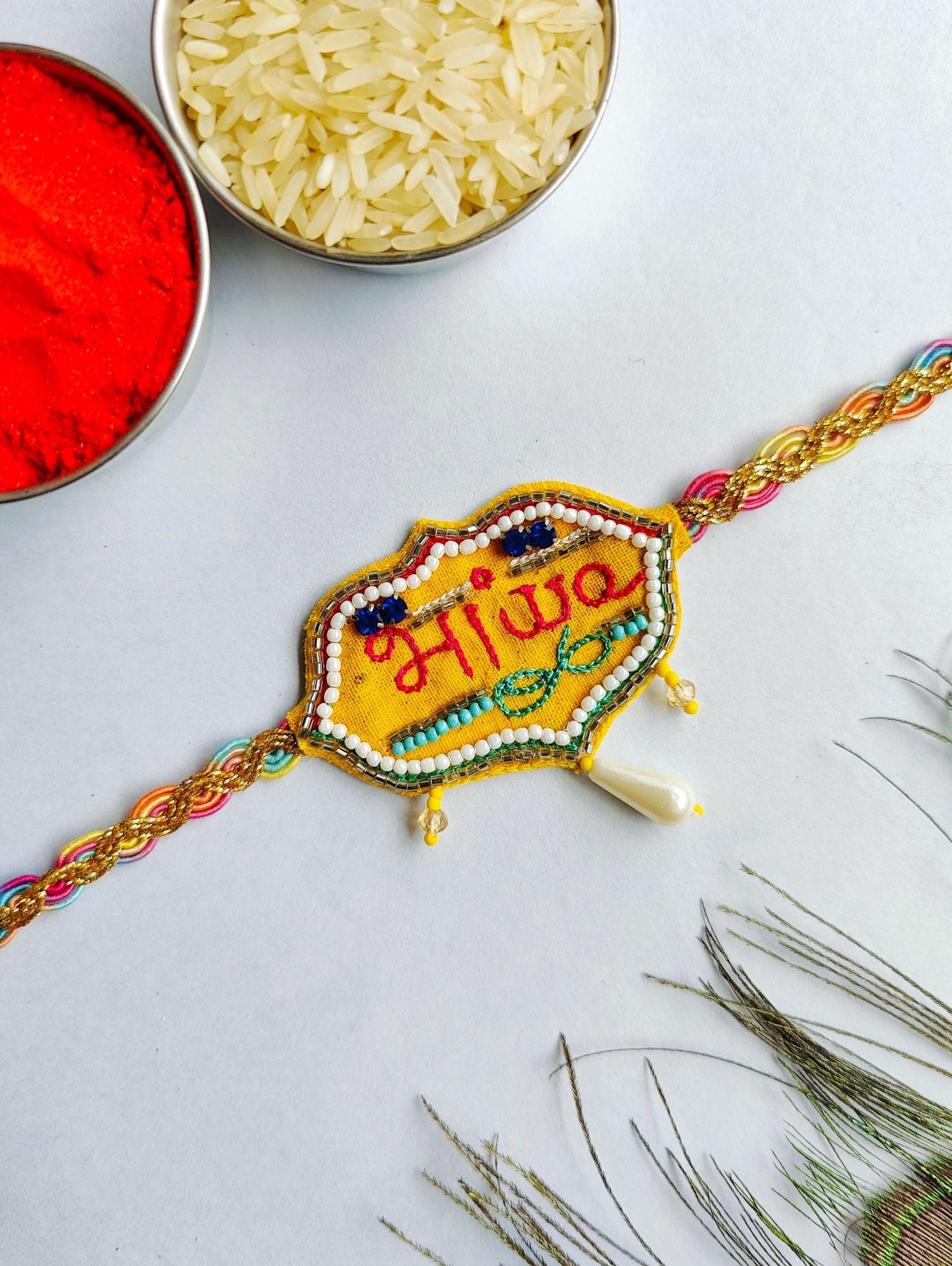 Bhawas Rainbow Fiesta: Beaded Rakhi Raksha Bandhan 2025