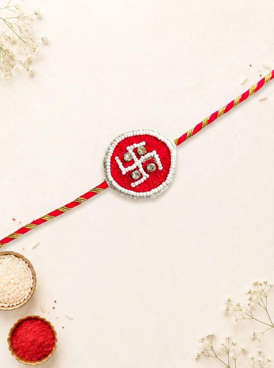 Handmade Satvik Rakhi 2026 Bulk Pack – Multicolor Rakhi for Brother