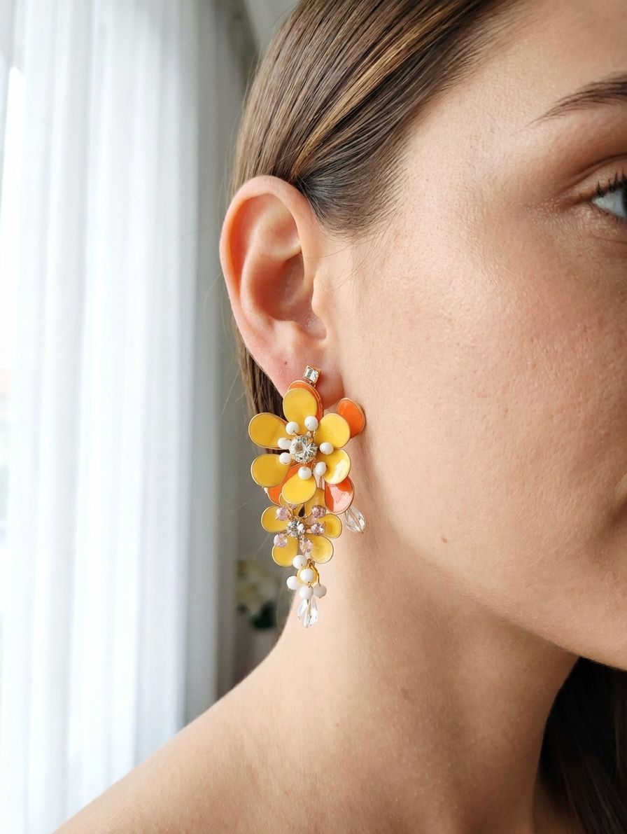 Elen Resin Earrings