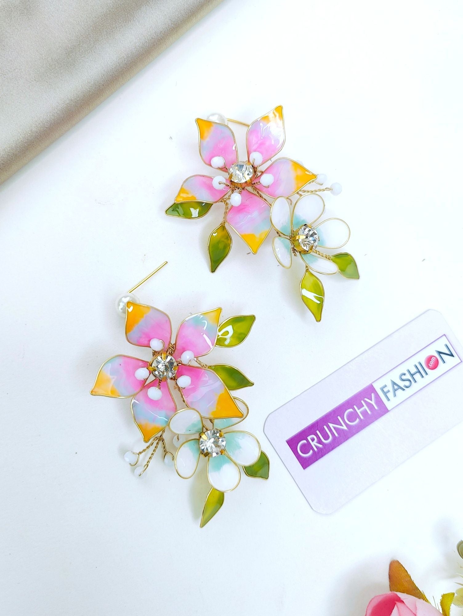 Emma Floral Earrings