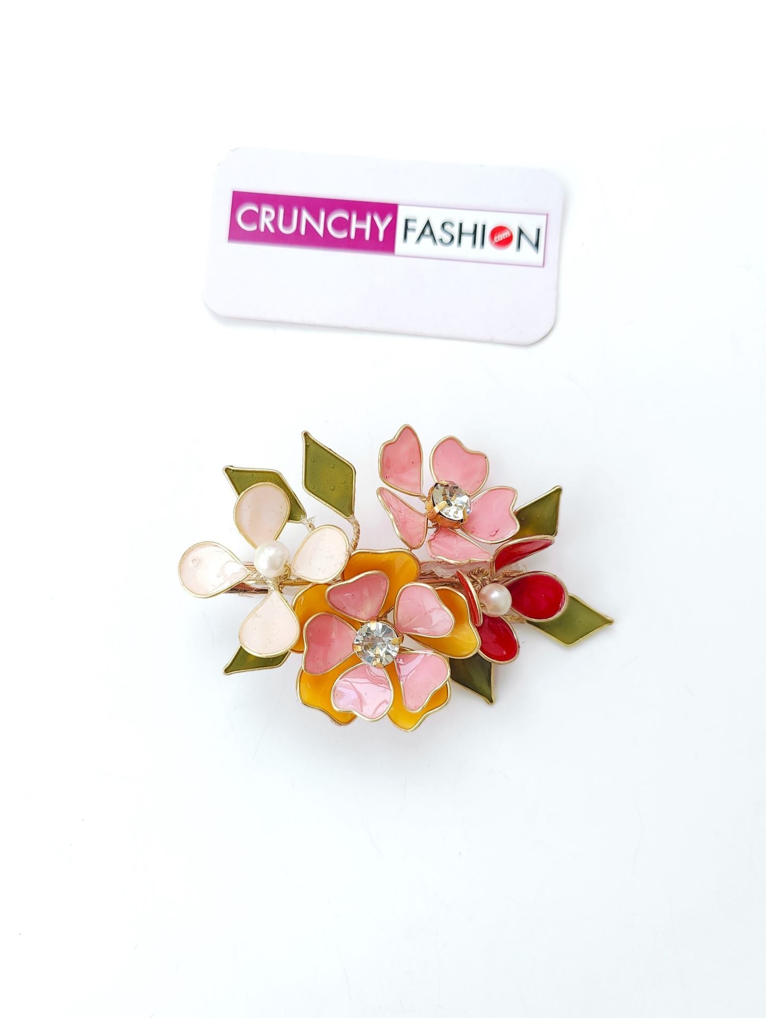 Handmade multicolored floral resin and beaded bridal jewellery set, ideal for haldi and mehndi ceremonies