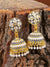 Gold-Plated minakari work Jhumki Earrings for Women