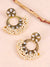 Oxidised Silver Plated Multicolor Beads Dangler Earrings for WOmen