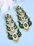 Classic Minakari long Party Wear Dangler Earrings for Women