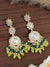 Meera Earrings- MultiColored Pearls Long Indian Wedding Earrings for WOmen