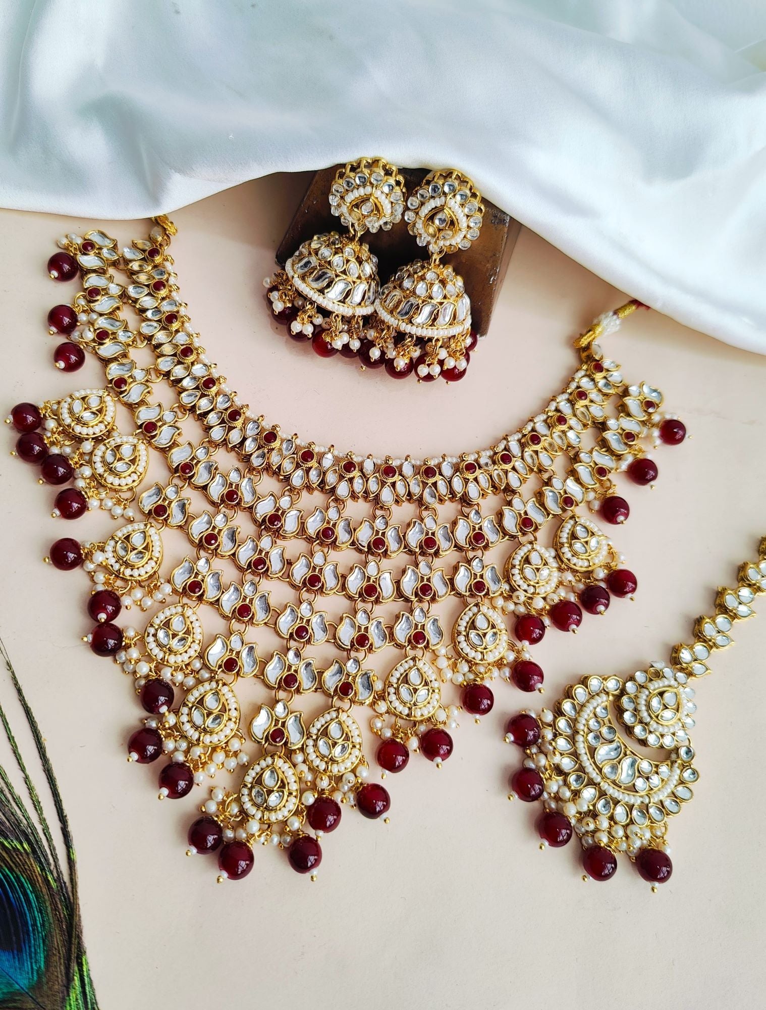 Jewellery Set for Brides | Bridal & Lehenga Styles Jewellery Set for Brides | Bridal & Lehenga Styles