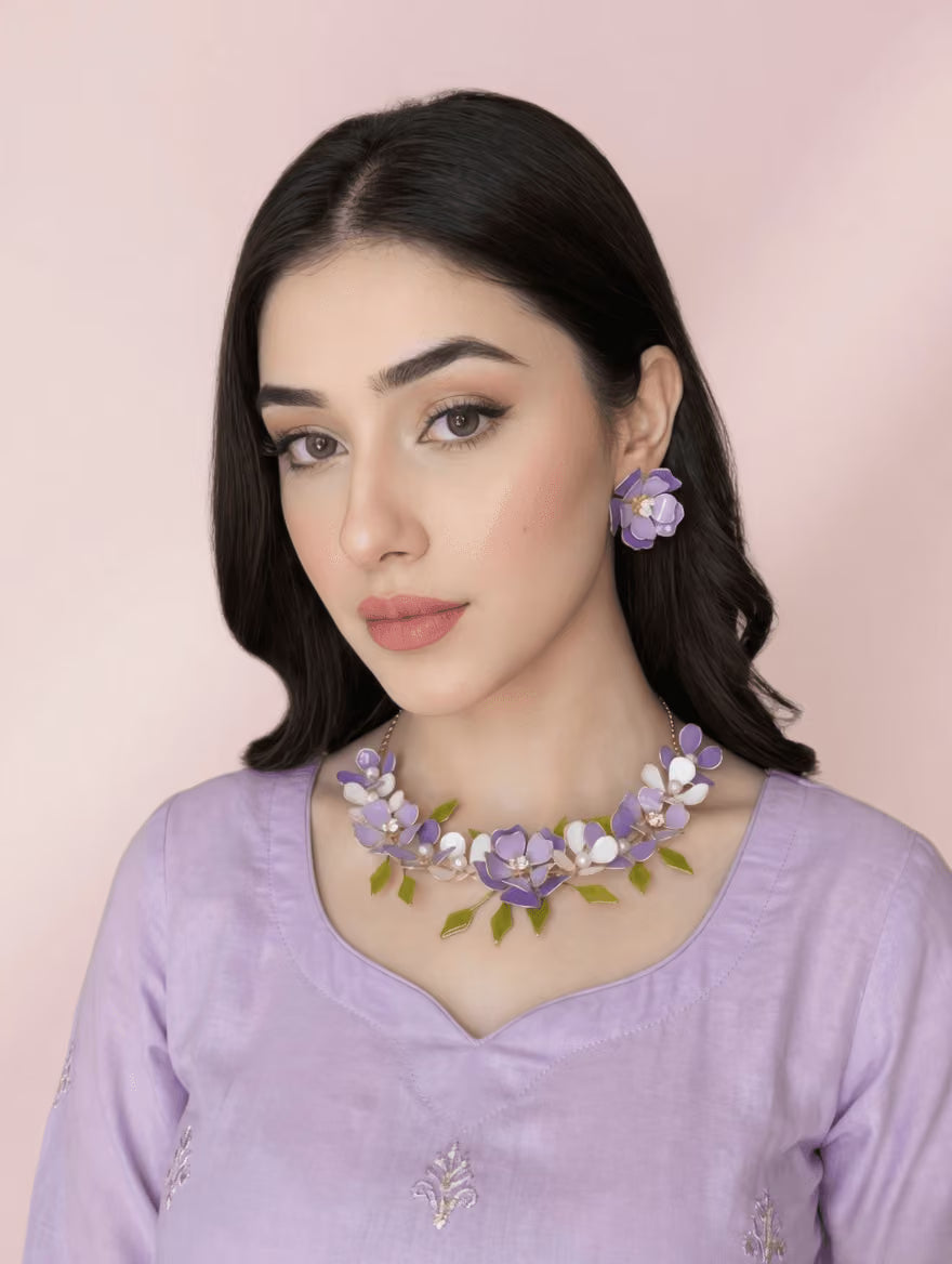 Lyla Necklace-Earrings Set