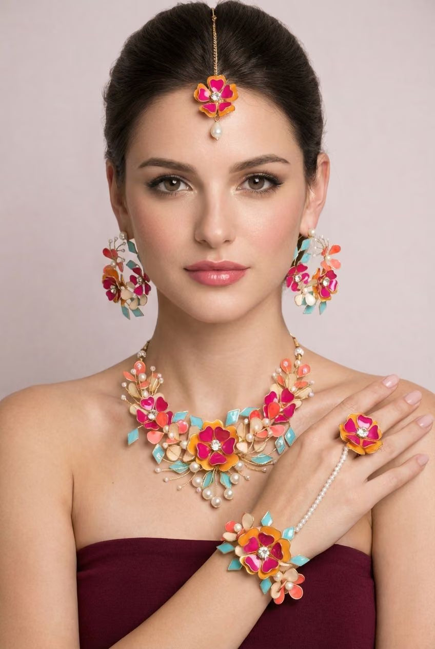 Lysa Floral Jewellery Set