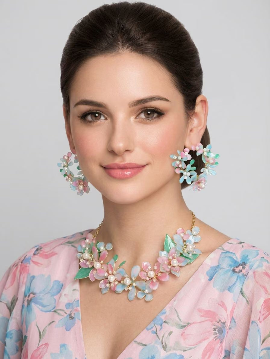 Elena Necklace & Earrings Set