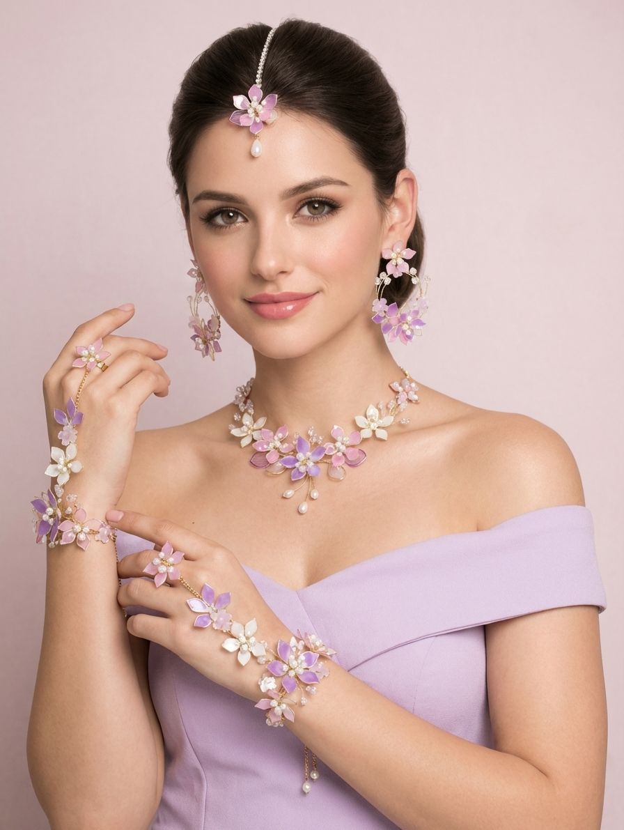 Milli Resin Jewellery Set