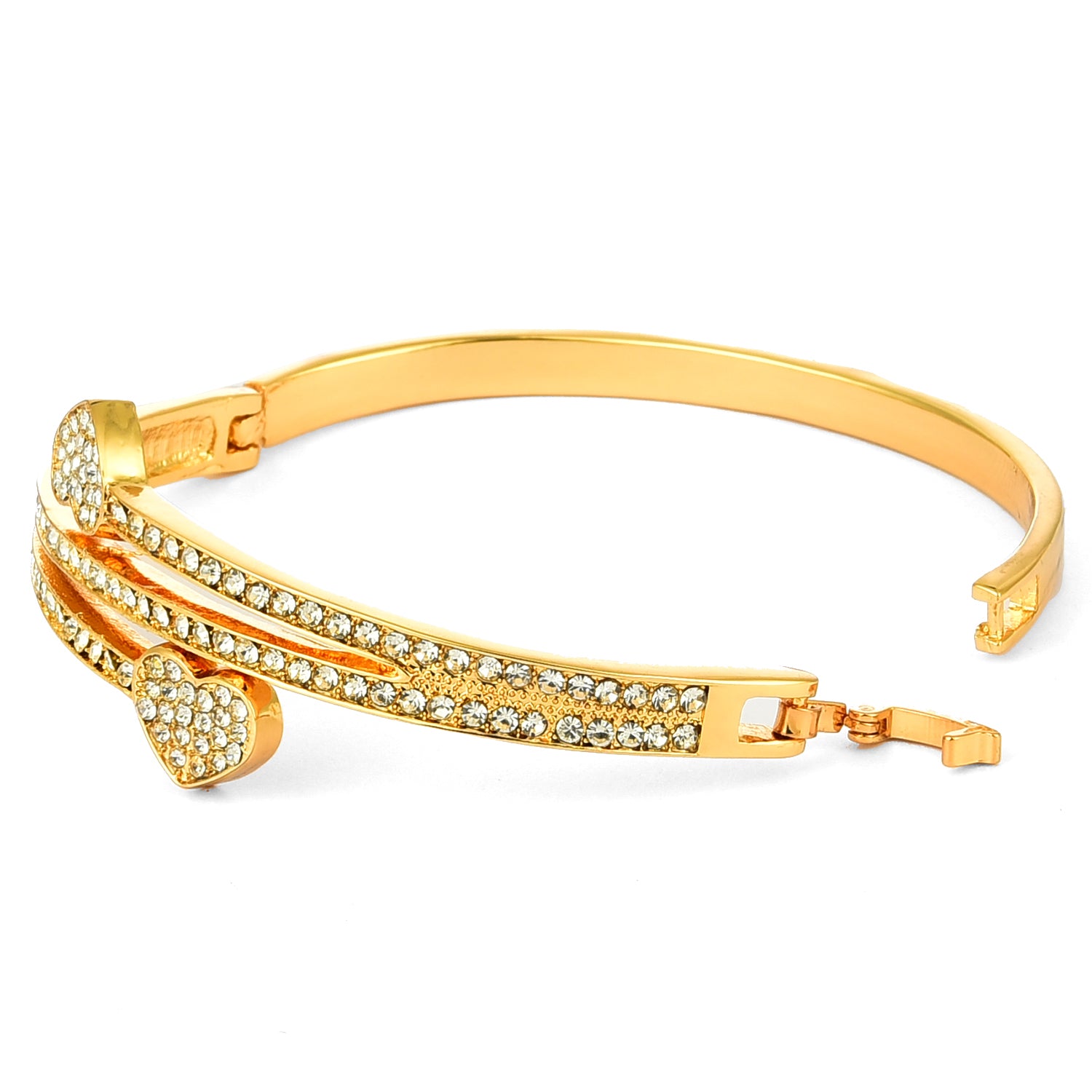 Traditional Gold Plated Crystal Bracelet