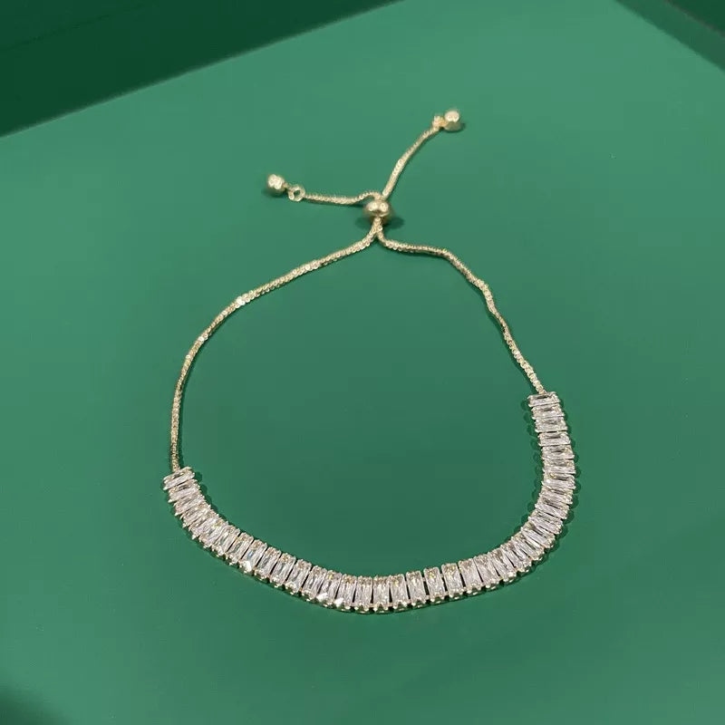 Gold Plated Luxury Screw Design Cuff Open Bracelets for Women Valentine's Day