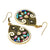 Boho Crystal & Beads Drop Earrings for Girls