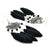 Tribal Muse Collection Black Feather Earrings