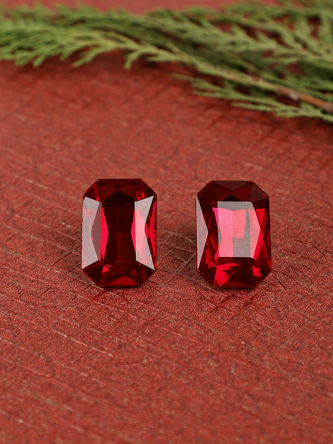 Elegant Solitaire Crystal Stud Earrings