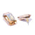 Elegant Solitaire Crystal Stud Earrings