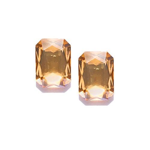 Elegant Solitaire Crystal Stud Earrings