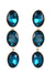 Luxuria Sparkling Z-Green Sapphire Stone Long Drop-Earrings