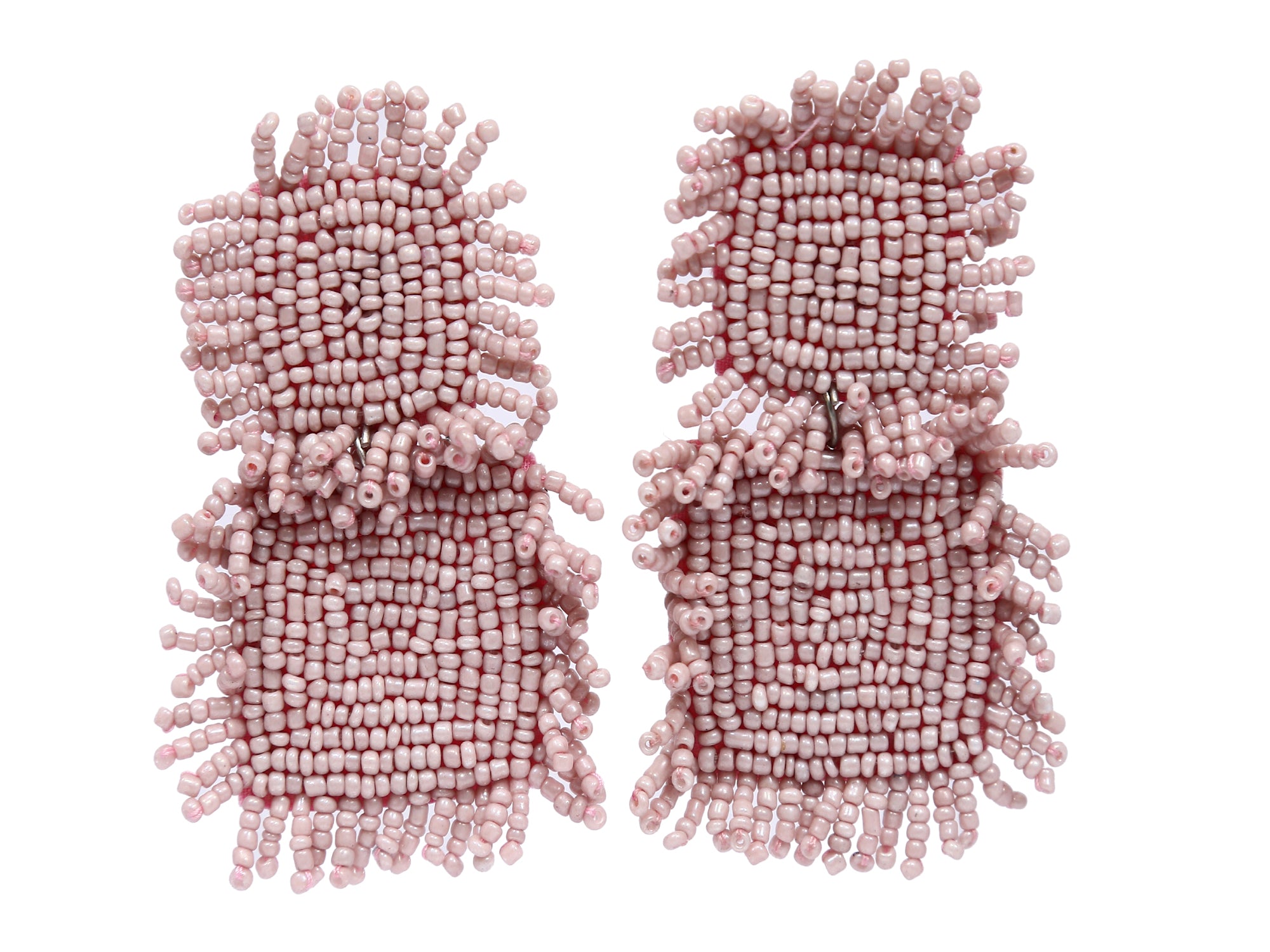 Pink Bohemian Handmade Earrings