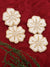White Bohemian Handmade Floral Drop Earrings