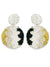 Boho Beaded Round  Shape Multicolor Drop Earrings CFE1626