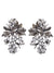 Oxidized Silver plated Floral Earring with White Pearl CFE1639