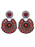 Multicolor  Handmade Stone  Beaded Earrings CFE1651