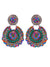 Multicolor  Handmade Stone  Beaded Earrings CFE1651