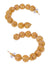 Crunchy Fashion Designer Gold-Plated Handmade Beaded Balls Big Hoop Earrings CFE1671